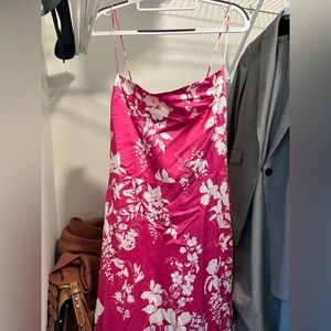 Reformation Frankie 100% silk dress